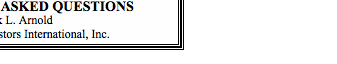Text Box: FREQUENTLY ASKED QUESTIONS
Jack L. Arnold
©Equipping Pastors International, Inc.
